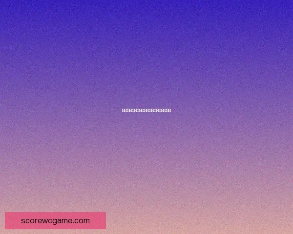 世界杯赛事全面解析与精准竞猜预测策略指南
